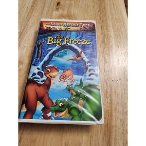 Land Before Time The Big Freeze VHS Video Cassette Movie Clamshell movie‎